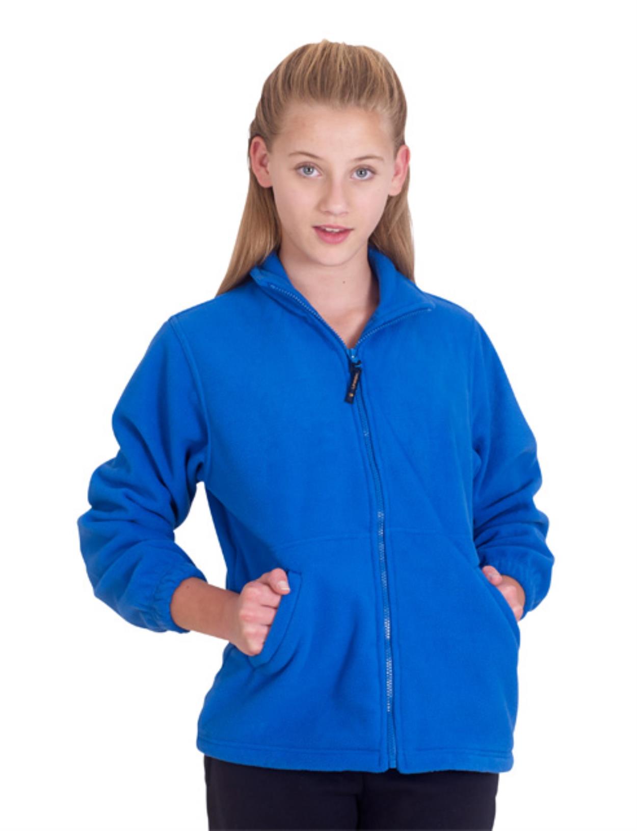 UC603 Children's Full Zip Fleece Image 1
